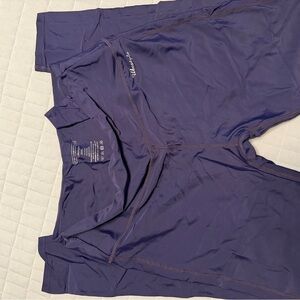 Navy Swim Athletic Leggings